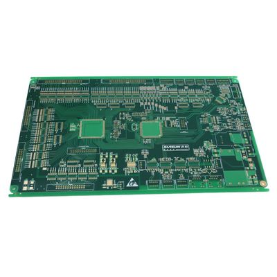 高周波高速ターンプロトタイプPCBボード バックドリルポテンシャル 0.15mm
