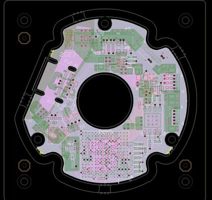 製造用0.15mmバックドリルを持つ多層PCBボード