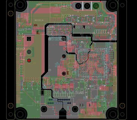 48 層までの高度な多層PCBボード 6.0mm / 0.1mmの誤差対応容量